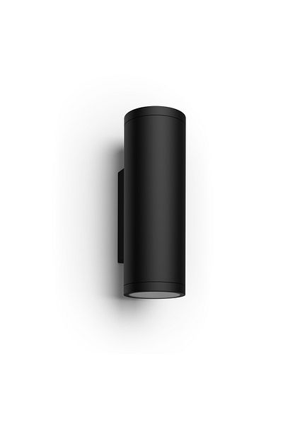 Philips Hue WCA Appear Outdoor Wall Lantern, Black | Philips Hue