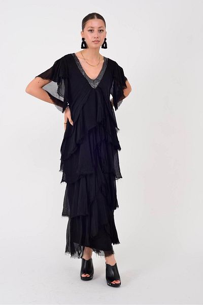 Park Moda 65714 ΦΟΡΕΜΑ ΜΕΤΑΞΩΤΟ ΠΑΝΤΑ ΛΕΠΤΟΜΕΡΗ ΠΑΝΤΑ ΛΕΠΤΟΜΕΡΗ ΦΟΡΕΜΑ
