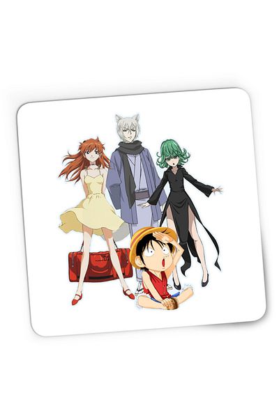 OEM Mousepad Gaming Kamisama Kimono One Punch Man One Piece, 21x19 см
