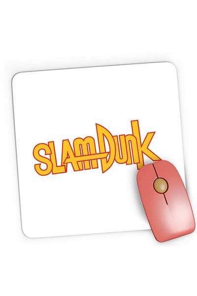 OEM Mousepad Gaming Slam Dunk Logo Otaku Japan Basketball Team, 21x19 cm