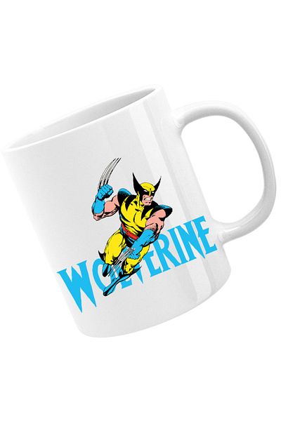 OEM Cana Wolverine Logo X-MEN Project Experiments Mad Mind, alba, 330 ml