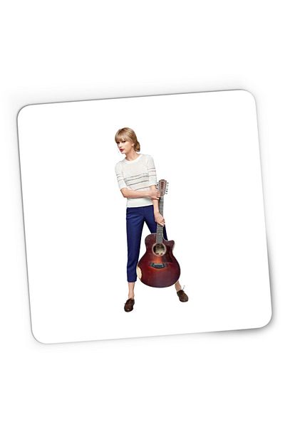 OEM Mousepad Gaming Taylor Swift Guitar Musical Model Roles Popular, 21x19 см
