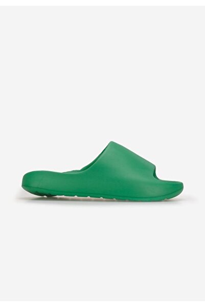 B T Shoes Jomya women's green beach slippers