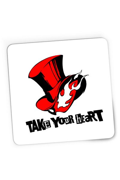 OEM Mousepad Gaming Persona Evil Group Take Heart Kokoro, 21x19 см