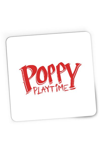 OEM Mousepad Gaming Huggy Wuggy Logo Poppy Playtime RPG Horror House, 21x19 см