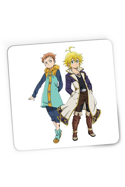OEM Mousepad Gaming Seven Deadly Sins King Melodias Super Power, 21x19 см
