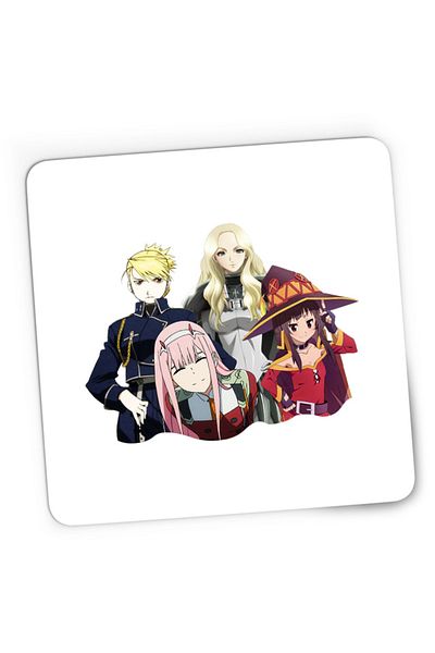 OEM Mousepad Gaming Claymore Teresa Hawkeye Darling in the FranXX, 21x19 см