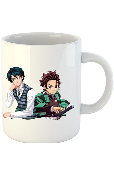 OEM Cana Prince of Tenis Ryouma Kimetsu no Yaiba Tanjirou Samurai, alba, 330 ml
