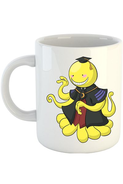 OEM Cana Assassination Classroom Koro Sensei Teacher Otaku, alba, 330 ml