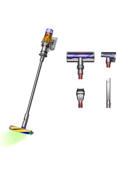 DYSON V12 Detect Slim Cordless Vacuum Cleaner, Yellow/Iron