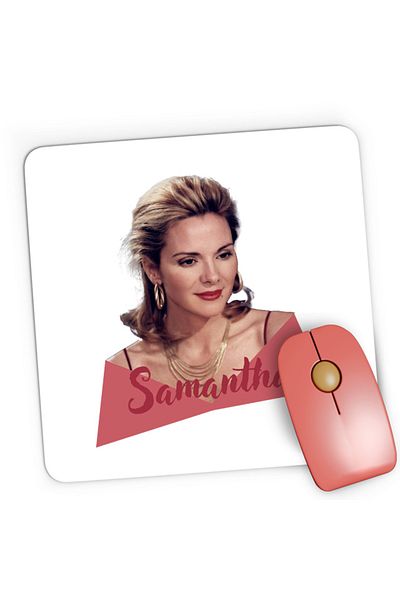 OEM Mousepad Gaming Life and the City Samantha Dinner Party Smart, 21x19 см