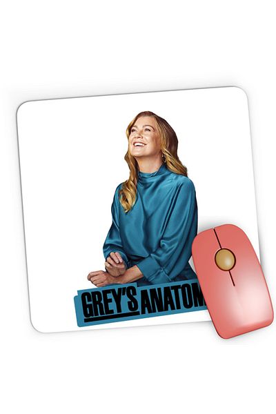 OEM Mousepad Gaming Grey Anatomy Laugh Ellen Pompeo Stories Hardships, 21x19 см