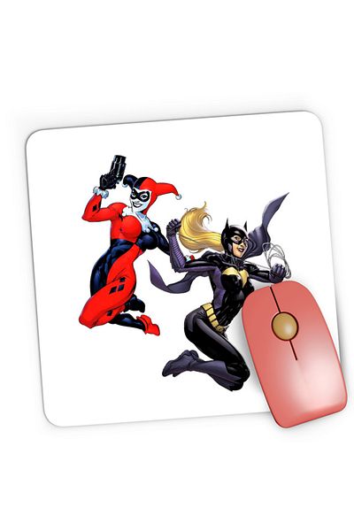 OEM Mousepad Gaming Joker Woman Harley Quinn Friends Catwoman Batwoman, 21x19 см