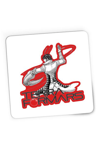 OEM Mousepad Gaming Terra Formers Hizamaru Akari Colonization, 21x19 см