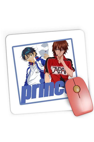 OEM Mousepad Gaming Prince of Tennis Echizen Ryouma Fuji Shuusuke Cosplay, 21x19 см