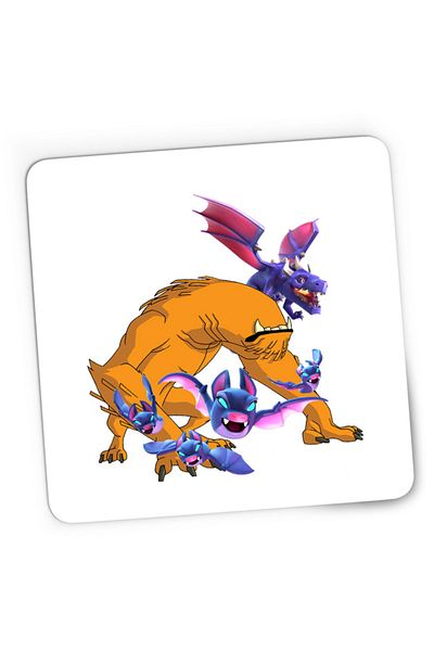 OEM Mousepad Gaming Ben10 Clash Royale Clash of Clans Bat Dragon Alien, 21x19 см