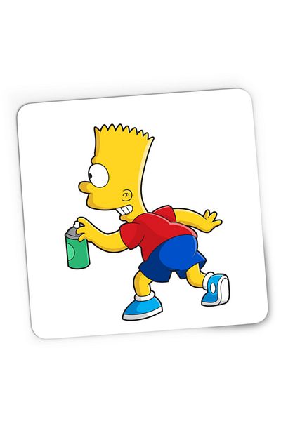 OEM Mousepad Gaming The Simpsons Spray Son Office Sitcom Heroes Bart, 21x19 см