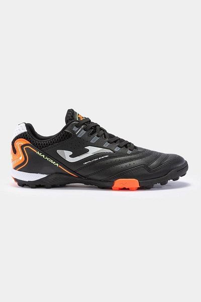 Joma Maxima 2301 Maxs2301Tf Black/Orange Men's Turf Field Shoes