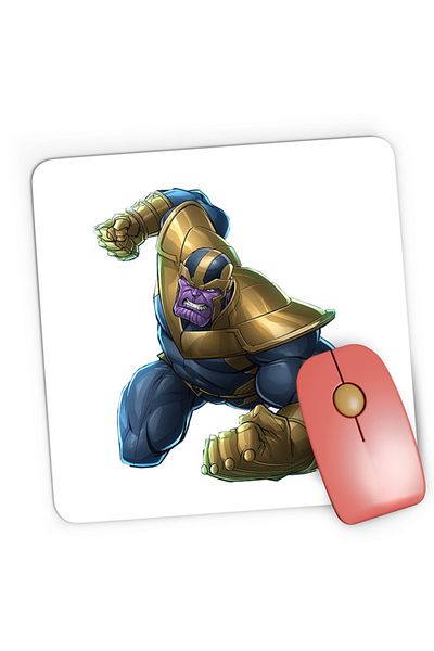 OEM Mousepad Gaming Thanos Titan Planet Strongest Super, 21x19 см