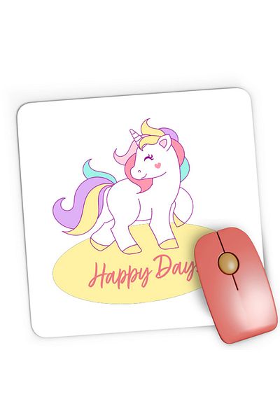 OEM Mousepad Gaming Unicorn Squad Happy Days Magic Universe, 21x19 см