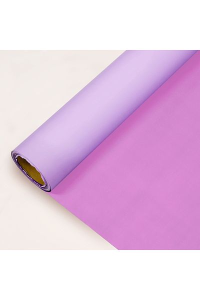weloveis Lilac&Fuchsia Color Roll Flower Bouquet Paper-25 Meters