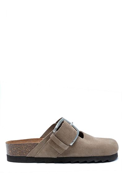 Kifidis 14444 Ch-Kifidis Soft Step نعال نسائية من جلد الغزال سابو فلين 36-41 784-014 رمل/مينك داكن