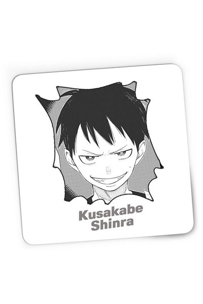 OEM Mousepad Gaming Fire Force Kusakabe Shinra Wakanime, 21x19 cm