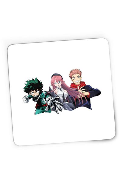 OEM Mousepad Gaming Trinity Seven Jujutsu Kaisen Itadori My Hero Academia, 21x19 см