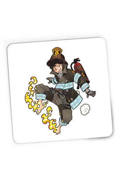 OEM Mousepad Gaming Fire Force Kusakabe Anime Kage Demons Otaku, 21x19 cm