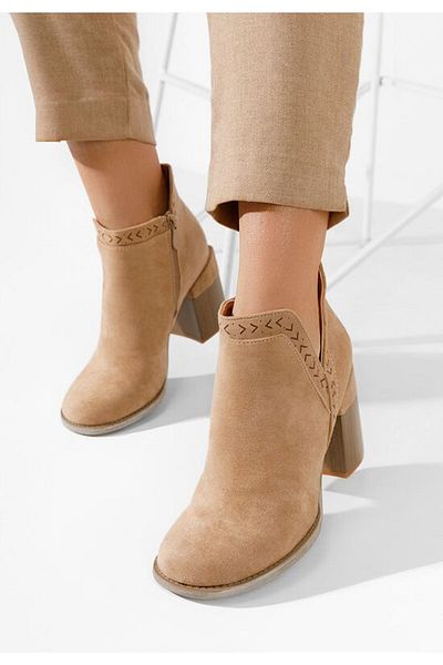 B T Shoes Summer ankle boots Lucira khaki