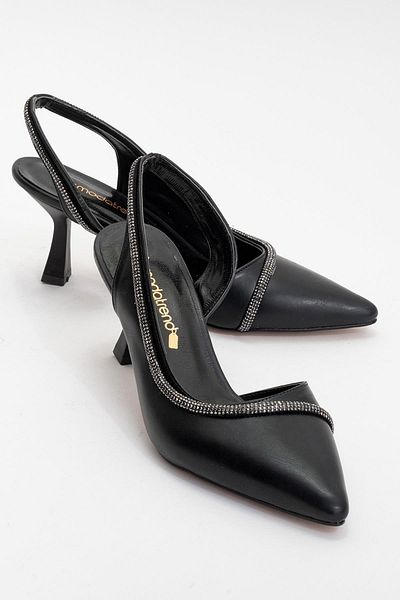 CCWAY AYAKKABI Women's Casual Shoes BLACK SKIN