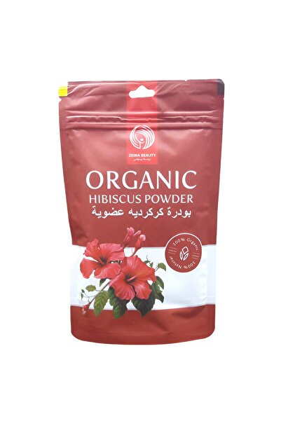 ZEINA BEAUTY بودرة الكركديه العضوية من زينة بيوتي 100 جرام