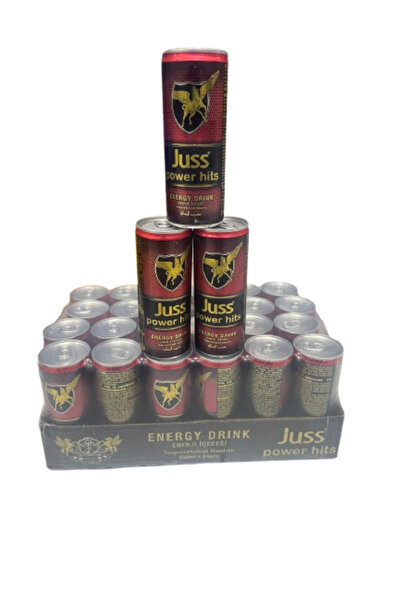 JUSS POWER HİTS ENERJİ İÇECEĞİ 250 ML 24 LÜ