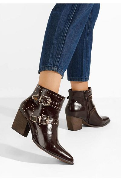 B T Shoes Brown Hazara women's shoes