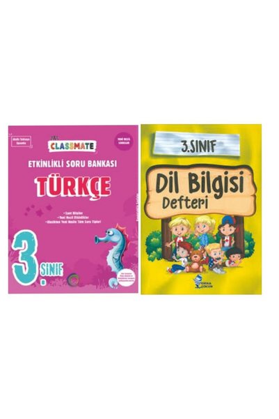 Okyanus Yayınları 3. Sınıf Classmate Türkçe Etkinlikli Soru Bankası Ve Dil Bi...