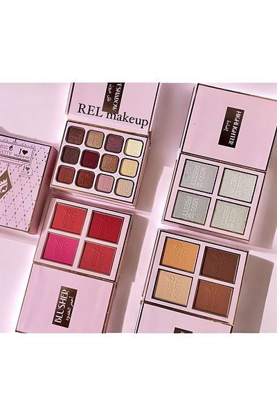 Miss Pretty Multi-layered makeup palette – your beauty in one elegant design