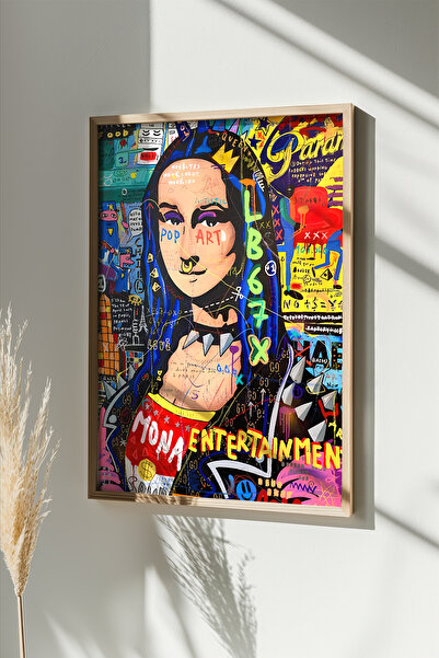 Artavessa One Piece Real Raw Wood Framed Painting - Model 39