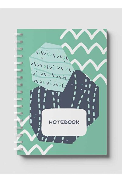 LOWHA دفتر ملاحظات حلزوني مع غلافين أمامي وخلفي صلبين بتصميم مستوحى من البحر ...