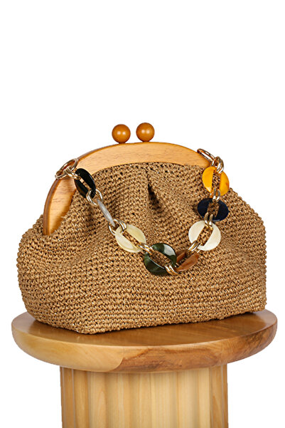 Ezgi Taftalı Store Ares Kağıt ip Örgü El Çantası