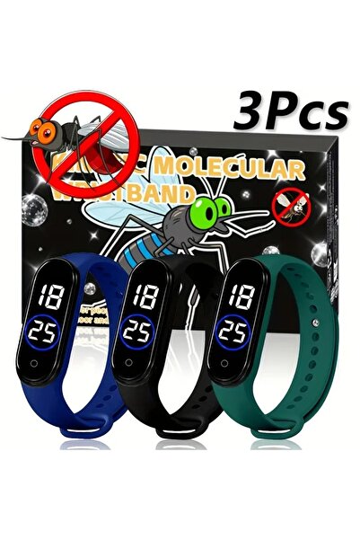 pratikus Sivrisinek Kovucu Bileklik – Unisex, Kimyasalsız, Açık Hava Yazlık K...