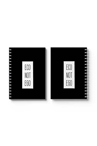 LOWHA دفتر ملاحظات حلزوني مع غلافين أمامي وخلفي صلبين يتميزان بتصميم صديق للبيئة وليس الأنا