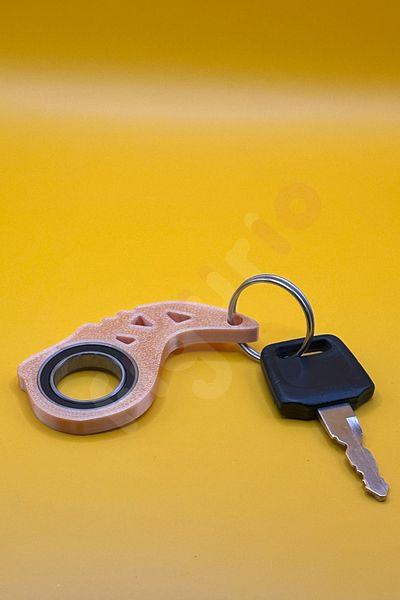 figurio Gold Keyrambit Keychain / Rotatable Keychain
