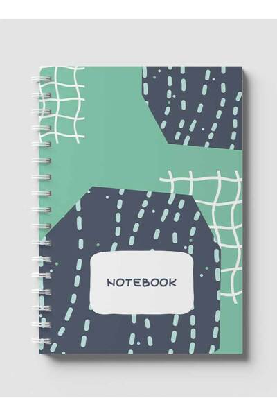 LOWHA دفتر ملاحظات حلزوني مع غلافين أمامي وخلفي صلبين بتصميم مستوحى من البحر ...