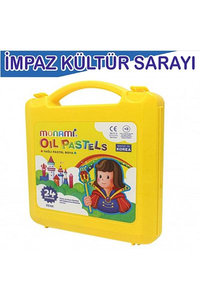 Monami Pastel Paint 24 Colors Plastic Boxed