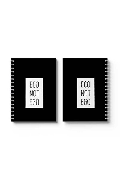 LOWHA دفتر ملاحظات حلزوني مع غلافين أمامي وخلفي صلبين يتميزان بتصميم صديق للبيئة وليس الأنا