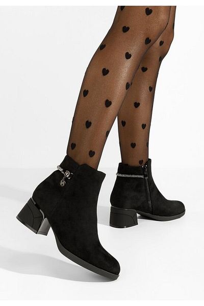 B T Shoes Botine elegante Lumisphera V2 negre