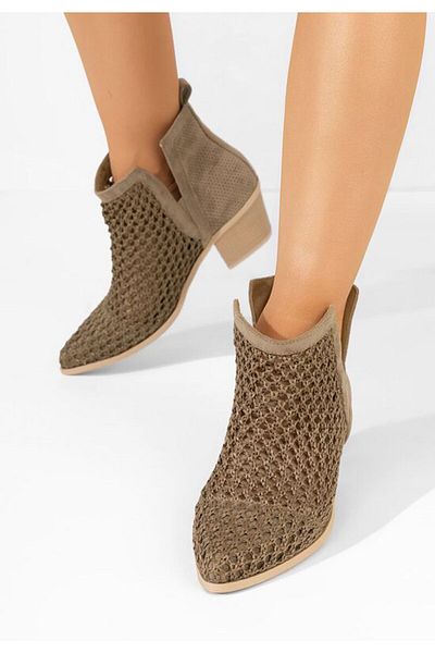 B T Shoes Ciocate dama Marisela kaki