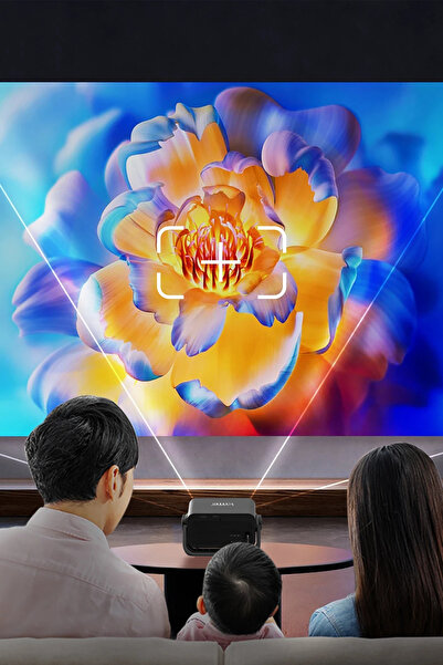 Fogy PJ05 4K Taşınabilir Android Projeksiyon Wifi 6 Destekli Akıllı Sinema Projektör