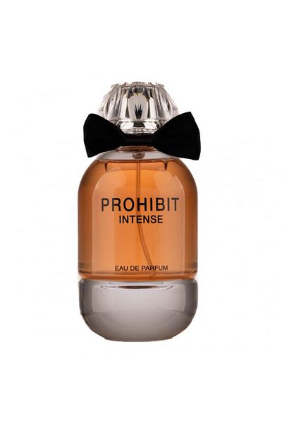 Fragrance World Arabian Perfume, Prohibit Intense, Eau De Parfum 100 Ml, Women