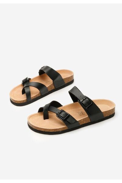 B T Shoes Women's slippers Destidia black